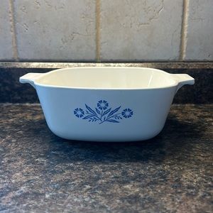 Corning Ware cornflower blue